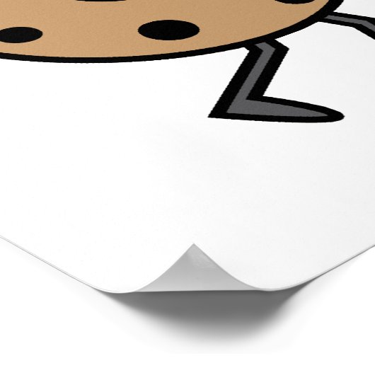 Poster van melk en koekjes (Hoek)