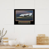 Poster van militaire Vliegtuigen "A-10 Thunderbolt (Keuken)