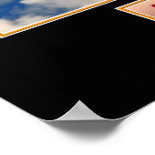 Poster van militaire Vliegtuigen "AC-130 Specter", (Hoek)