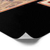 Poster van militaire Vliegtuigen "B-52 Stratofort" (Hoek)