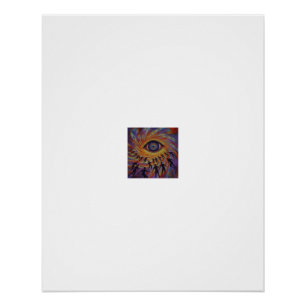 Poster van Mind Melting Eye Vortex-dans