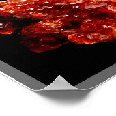 Poster van mineraal Collectie (Hoek)