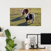 Poster van Mini Horses (Thuiskantoor)