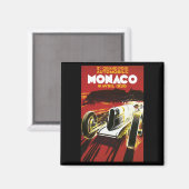  Poster van Monaco Car Road Race Magneet (Voorkant / Achterkant)