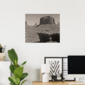  Poster van Monument Valley Cowboy (Thuiskantoor)