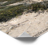 Poster van mooie wilde kustgebieden (Hoek)