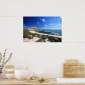 Poster van mooie wilde kustgebieden (Keuken)