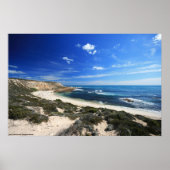 Poster van mooie wilde kustgebieden (Voorkant)