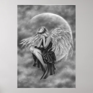 Poster van Moon Angel drogen