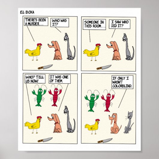 Poster van moord (Voorkant)