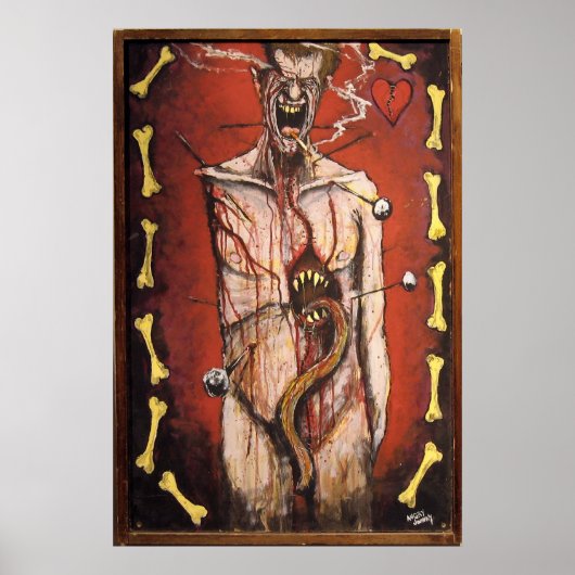 poster van "My Guts" door Angry Johnny (Voorkant)