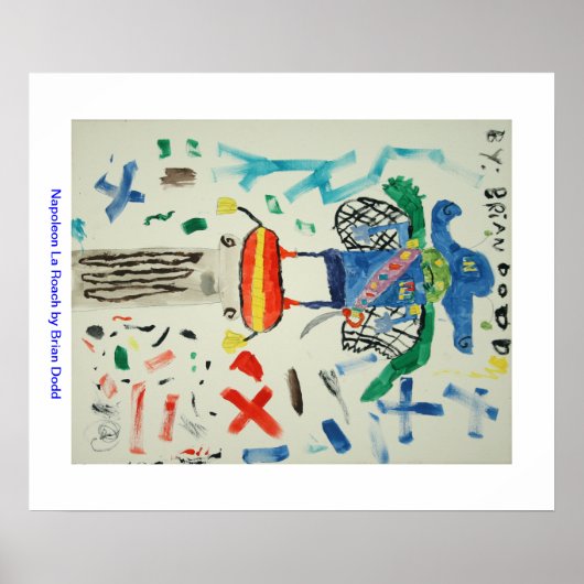 Poster van Napoleon La Roach (Voorkant)