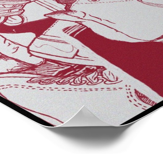 Poster van nestbeker (Hoek)