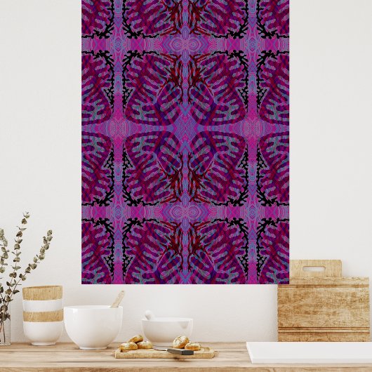 Poster van neurale Pop (Keuken)