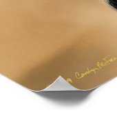 Poster van Noorse Fjord-paarden (Hoek)