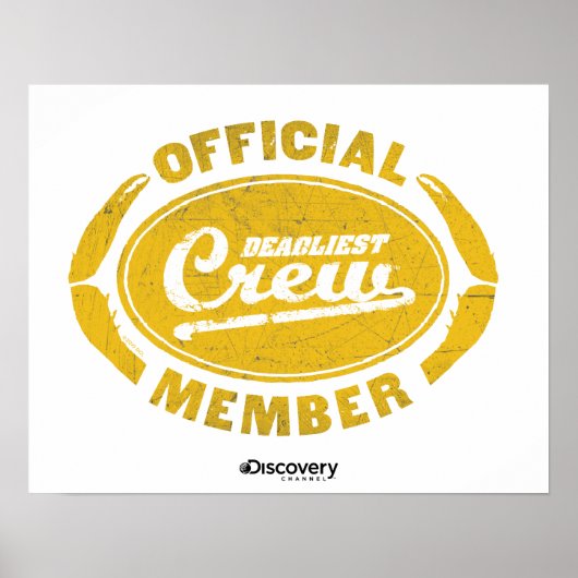 Poster van officieel lid (Voorkant)