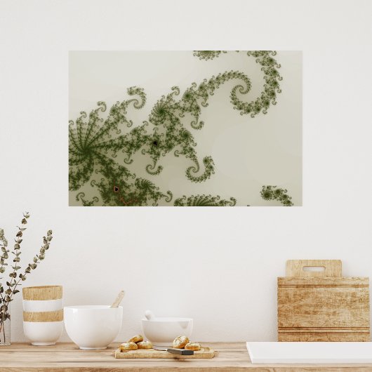 Poster van olijven (Keuken)