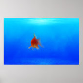 Poster van onderzeewater (Voorkant)