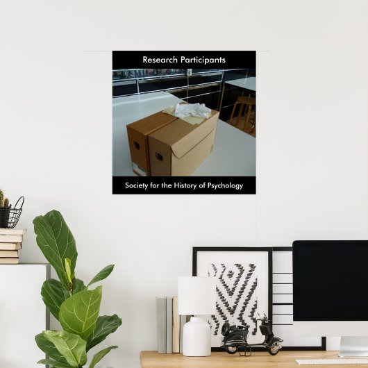 Poster van onderzoeksdeelnemers (Thuiskantoor)