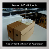 Poster van onderzoeksdeelnemers (Voorkant)