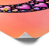 Poster van oneindige liefde (Hoek)