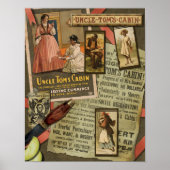  Poster van oom Tom-cabine - Kies uw grootte (Voorkant)