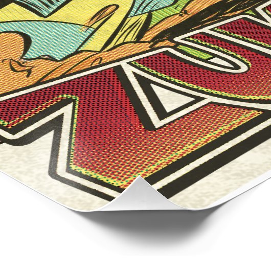 Poster van oorsprong (Hoek)