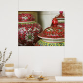 Poster van oosterse aromaten (Keuken)