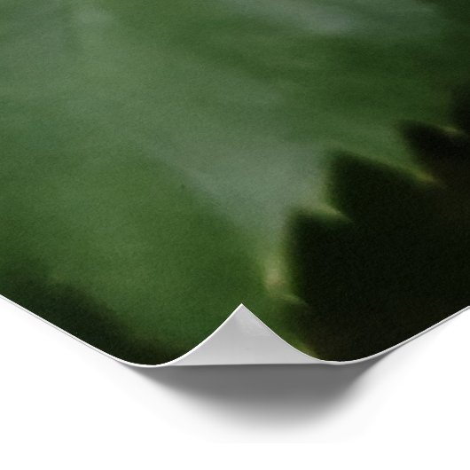 poster van Oranje roos (Hoek)