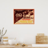 poster van oud wolbier (Keuken)