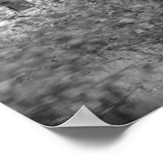 Poster van oude schuur (Hoek)