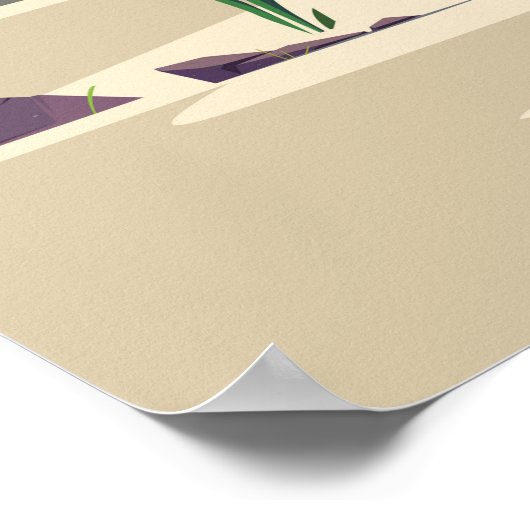 Poster van oudsher in Korea (Hoek)