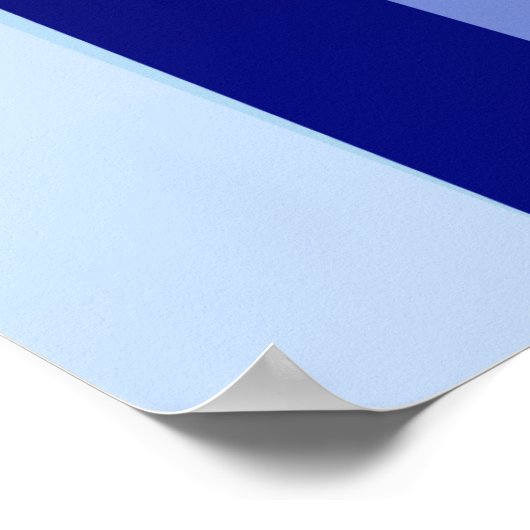 Poster van oudsher in Santorini (Hoek)