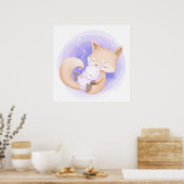 Poster van oxes (Keuken)