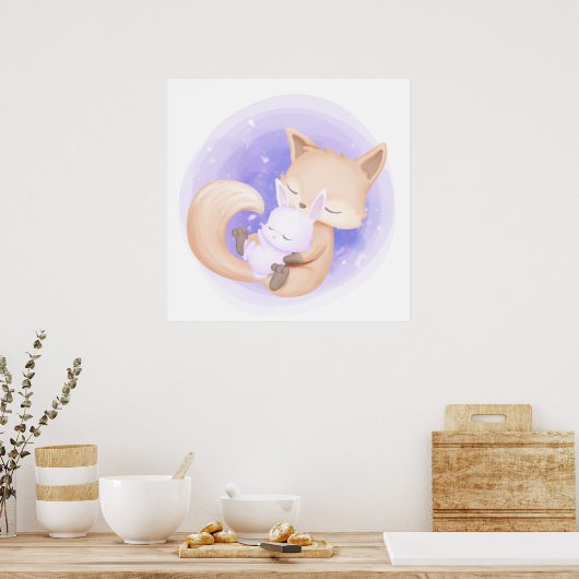 Poster van oxes (Keuken)