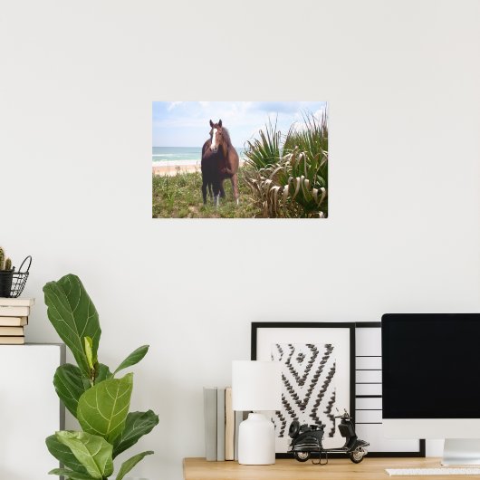 Poster van paarden (Thuiskantoor)