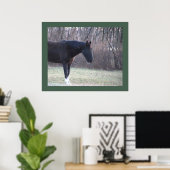 Poster van paarden (Thuiskantoor)