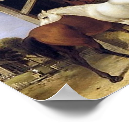 Poster van paarden (Hoek)