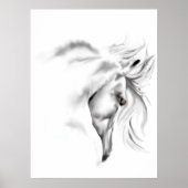 Poster van paardenkop (Voorkant)