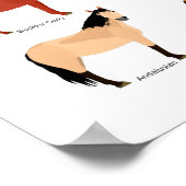 poster van paardenrassen (Hoek)