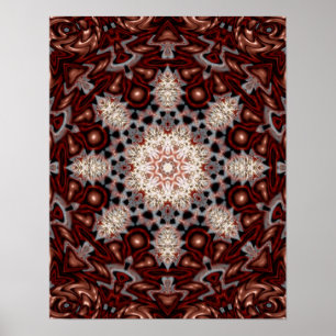 Poster van paddenstoelen