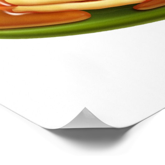 Poster van pannenkoeken (Hoek)