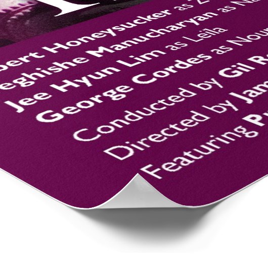 poster van parelvisser (Hoek)