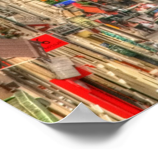 Poster van Parisian Street (Hoek)