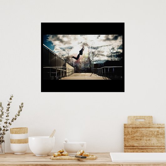 Poster van Parkour (Keuken)