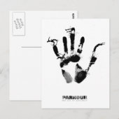 Poster van Parkour Briefkaart (Voorkant / Achterkant)