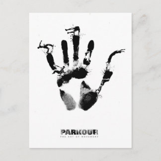 Poster van Parkour Briefkaart