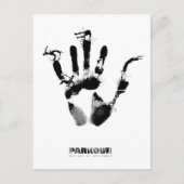 Poster van Parkour Briefkaart (Voorkant)