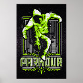 Poster van Parkour - Poster van Parcour - Parcours (Voorkant)