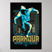 Poster van Parkour - Poster van Parcour - Parcours (Voorkant)